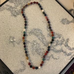 Vintage China Berry Beaded Necklace